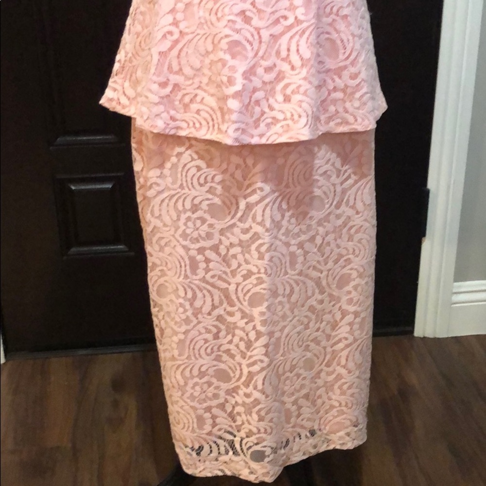 Eva Mende pink lace skirt